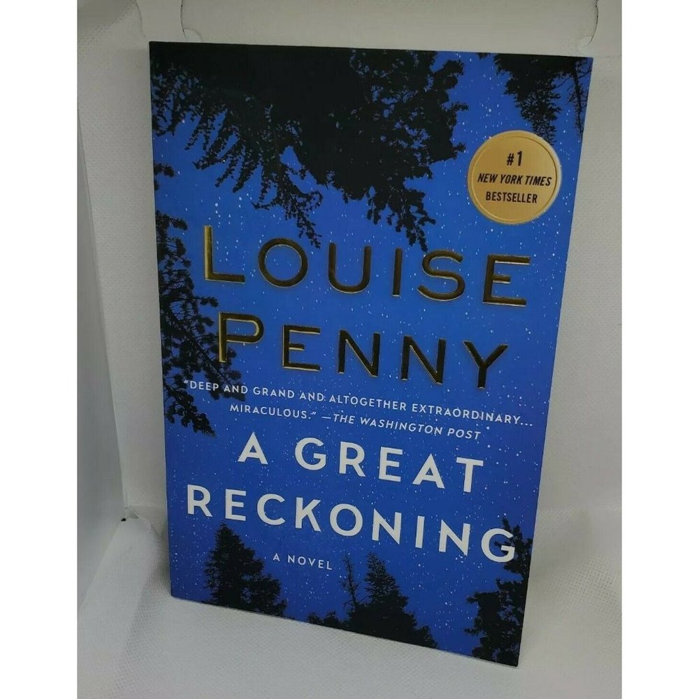 Louise Penny A Great Reckoning Novel Paper Back Book Clean Mint Condition